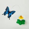 Brinquedo de gato de flor de borboleta de auto